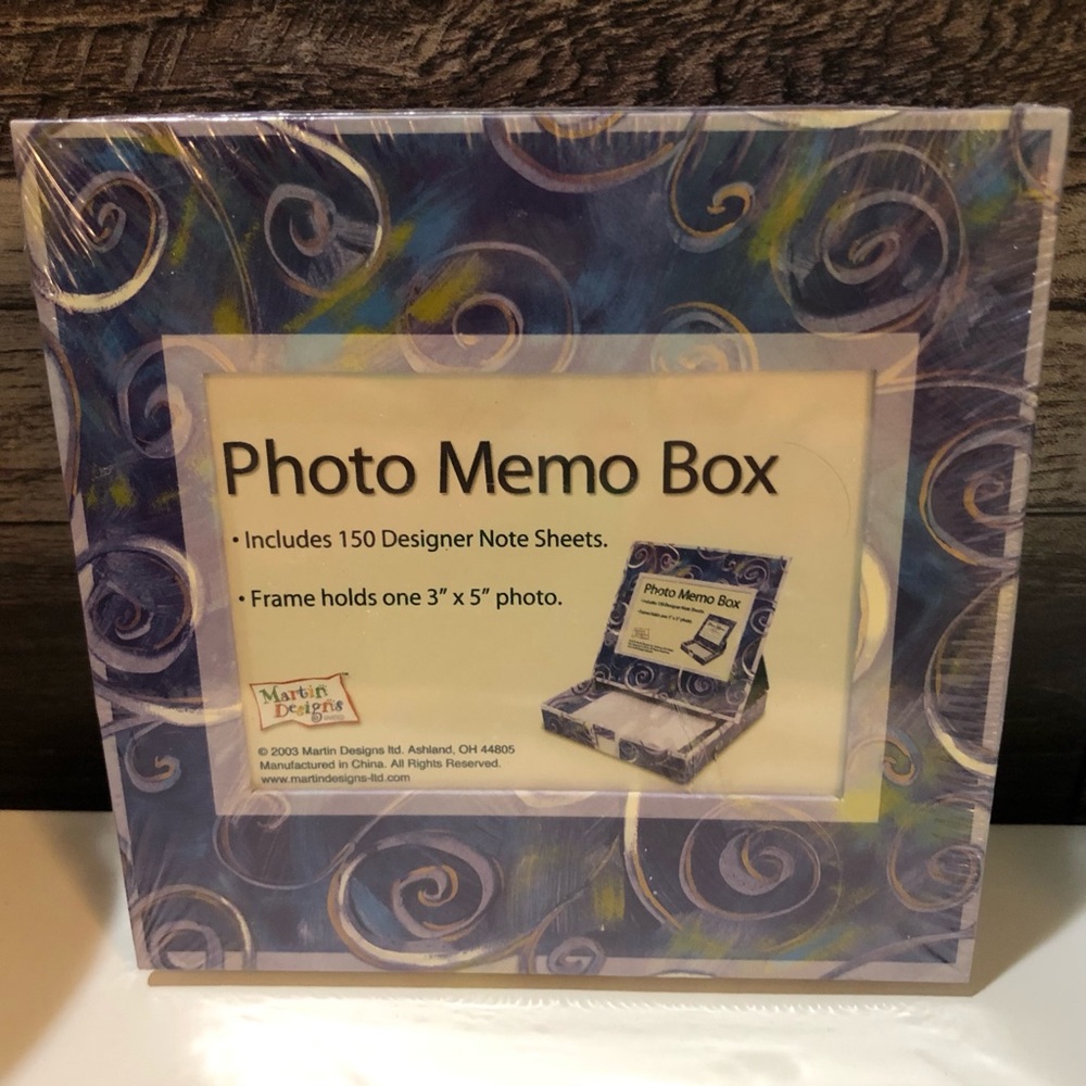 Memo Pad Phot Frame Box